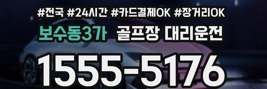 보수동3가 골프장 대리운전