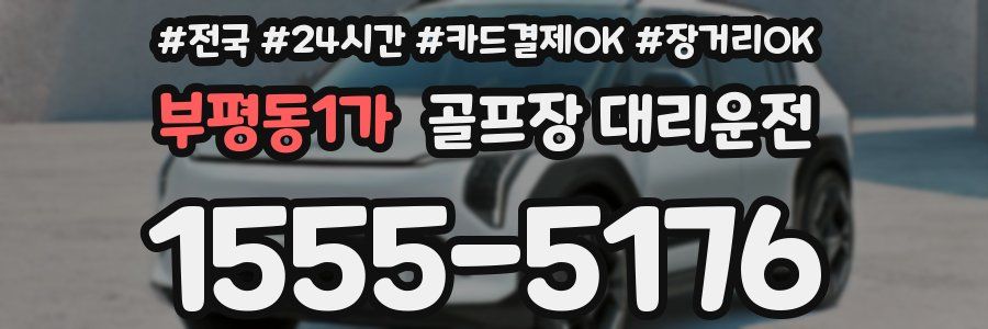 부평동1가 골프장 대리운전