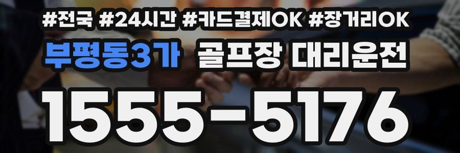 부평동3가 골프장 대리운전