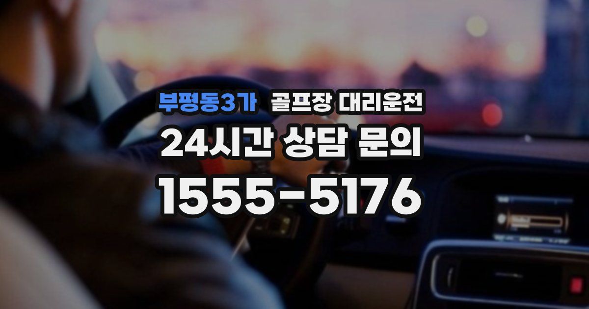 골프장 대리운전 서비스