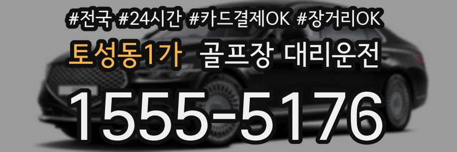 토성동1가 골프장 대리운전