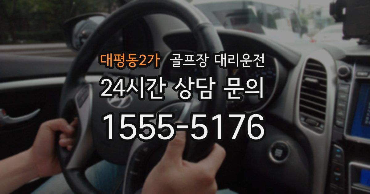 골프장 대리운전 서비스