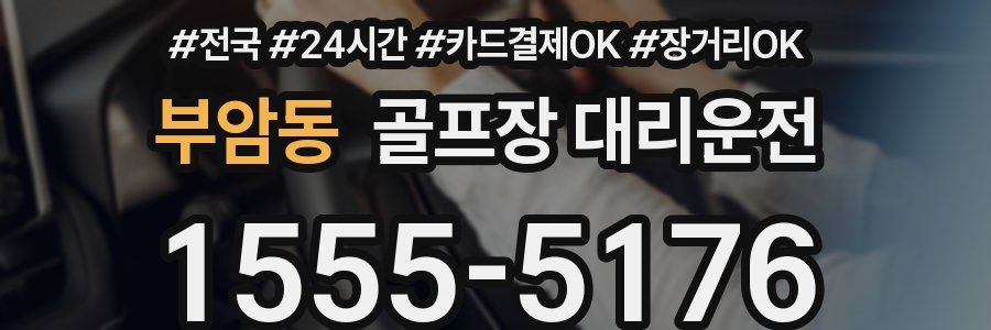 부암동 골프장 대리운전
