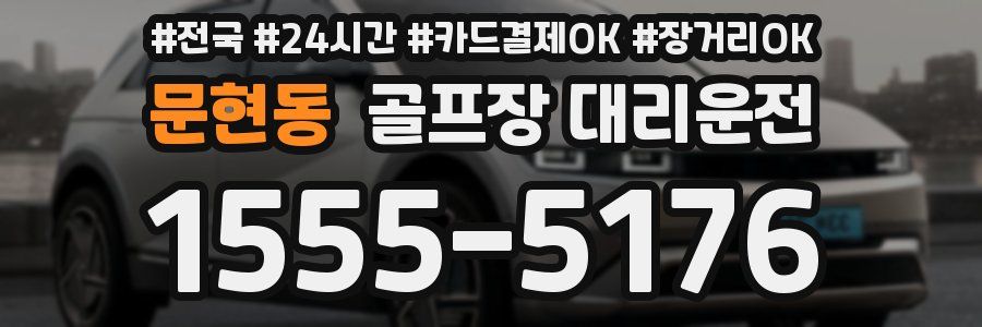 문현동 골프장 대리운전