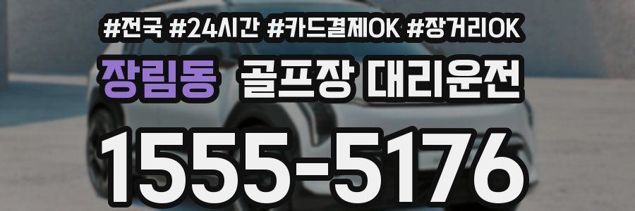 장림동 골프장 대리운전