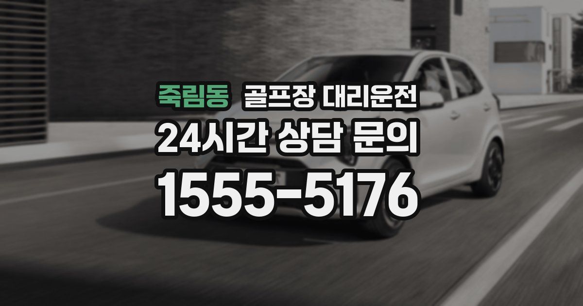 골프장 대리운전 서비스