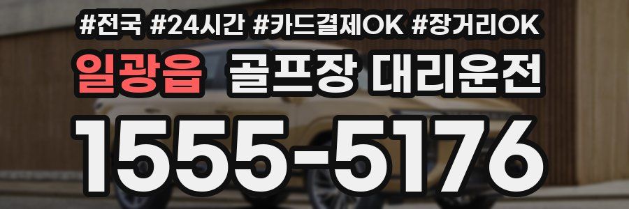 일광읍 골프장 대리운전