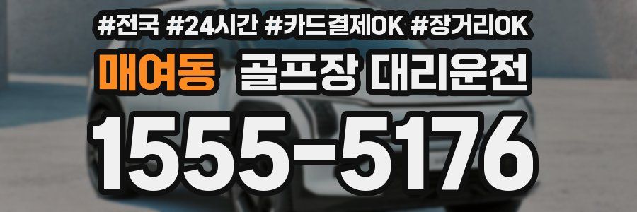 매여동 골프장 대리운전