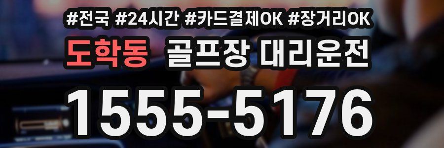 도학동 골프장 대리운전