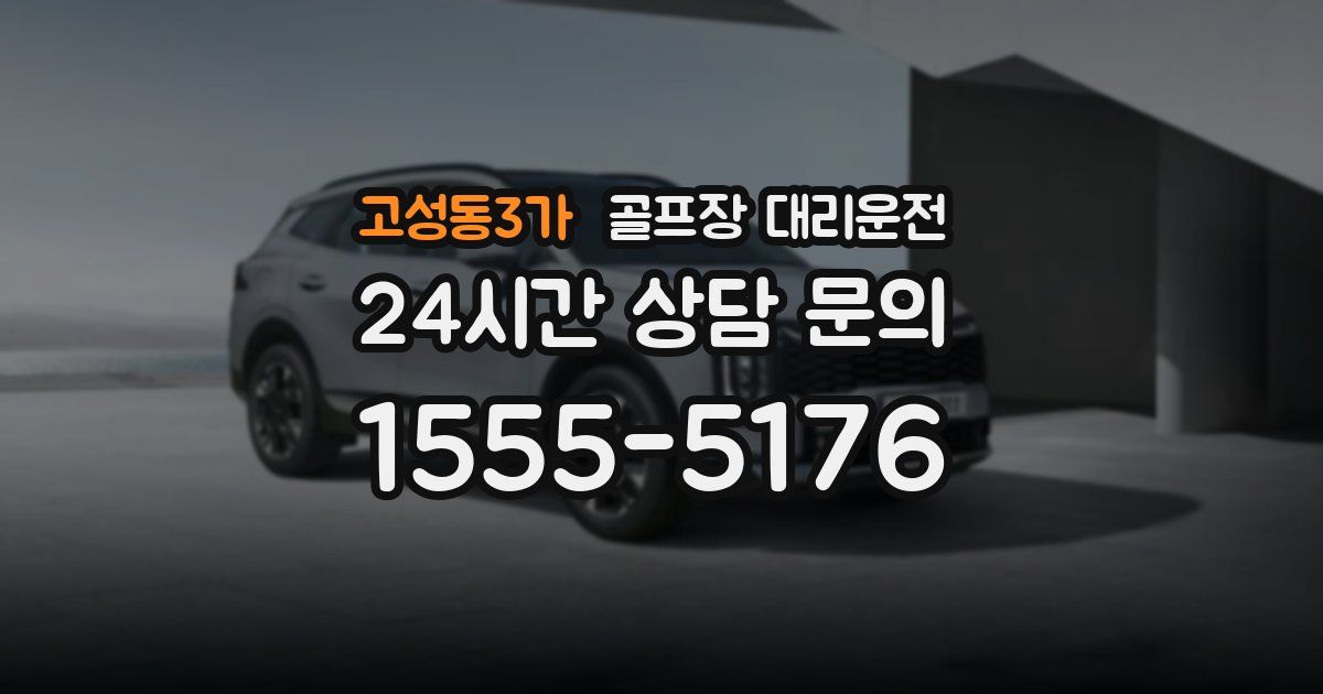 골프장 대리운전 서비스