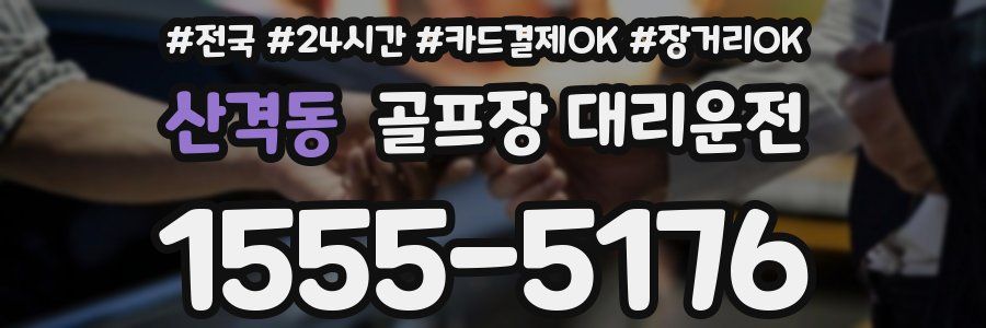 산격동 골프장 대리운전