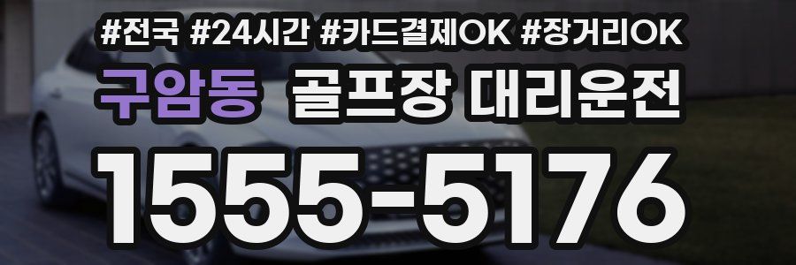 구암동 골프장 대리운전