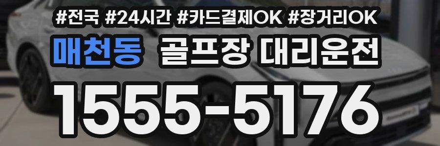 매천동 골프장 대리운전