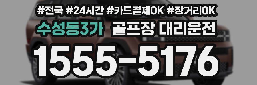 수성동3가 골프장 대리운전