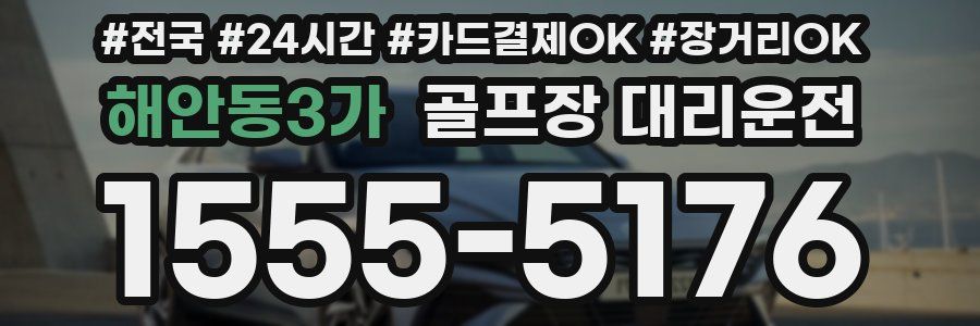 해안동3가 골프장 대리운전