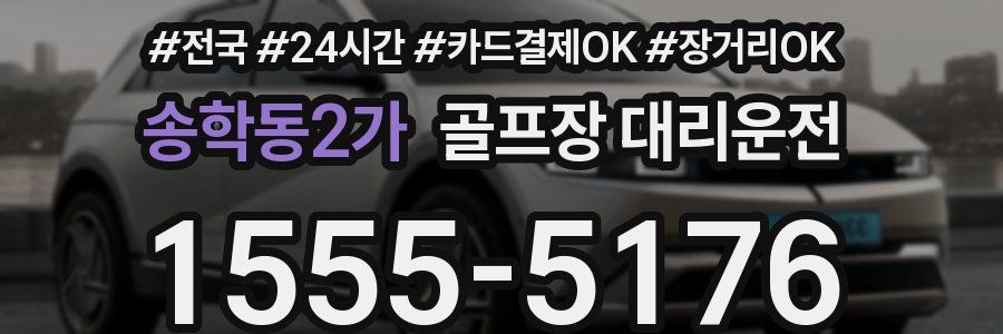 송학동2가 골프장 대리운전