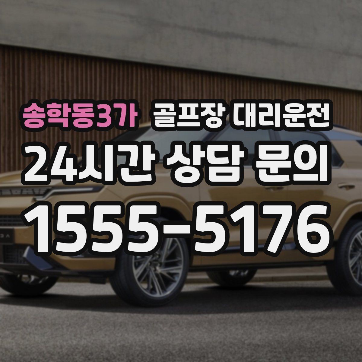 송학동3가 골프장 대리운전 팀별 집 방향에 맞춘 효율 하차