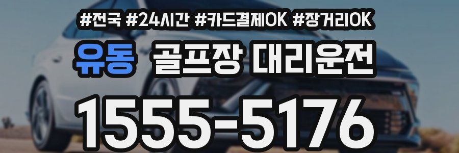 유동 골프장 대리운전