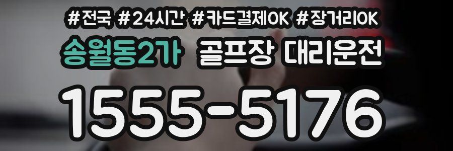 송월동2가 골프장 대리운전