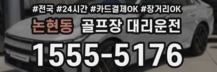 논현동 골프장 대리운전