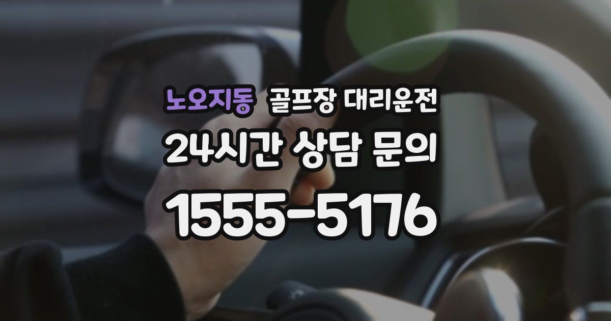 골프장 대리운전 서비스