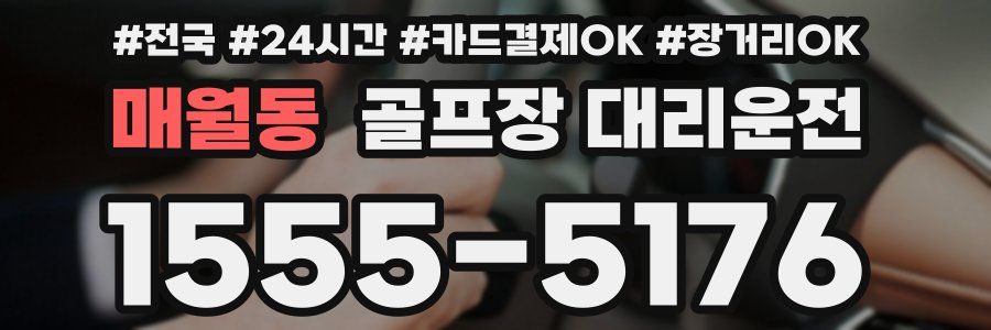 매월동 골프장 대리운전