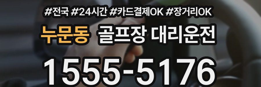 누문동 골프장 대리운전
