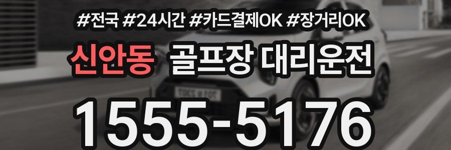 신안동 골프장 대리운전
