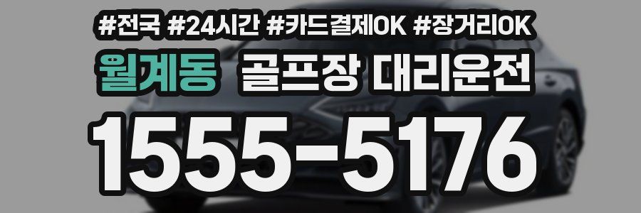 월계동 골프장 대리운전