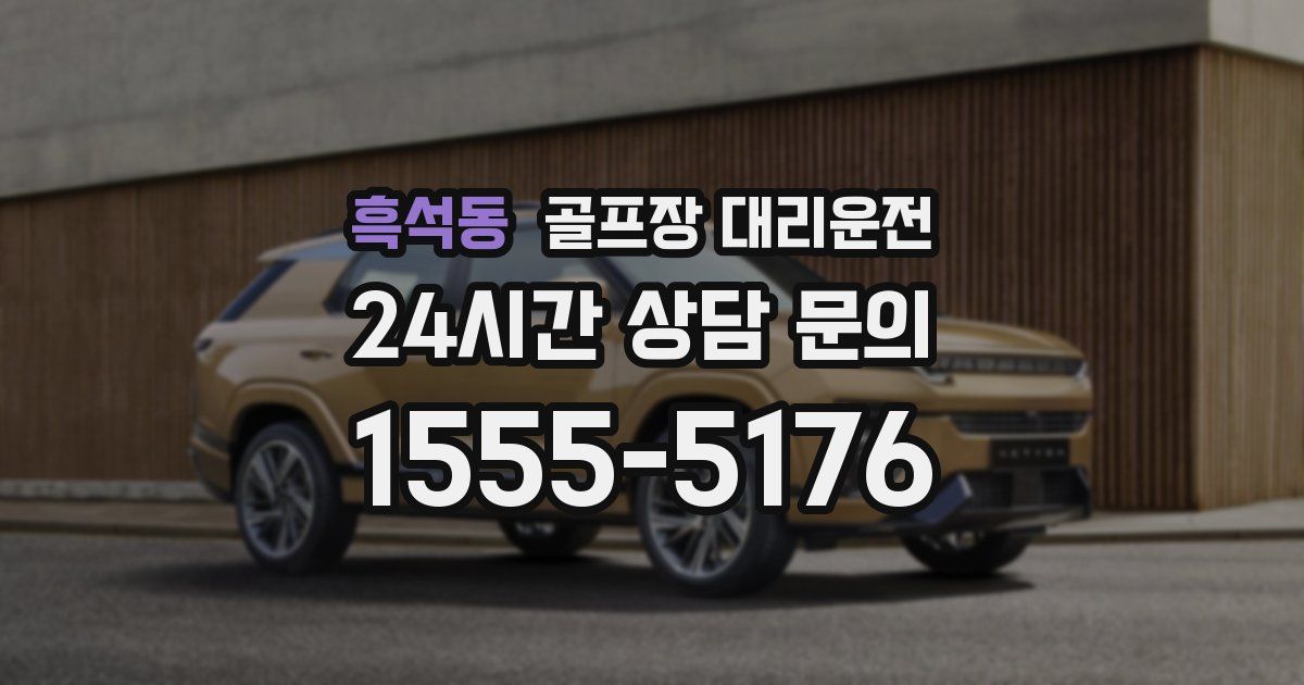 골프장 대리운전 서비스