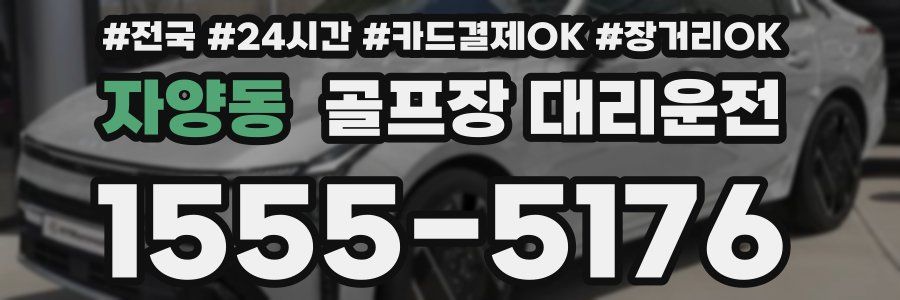 자양동 골프장 대리운전