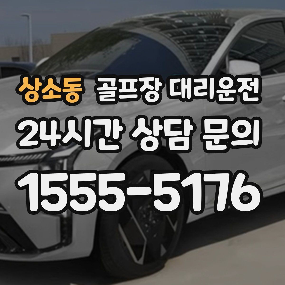 상소동 골프장 대리운전 코스 변경 안내에도 빠른 경로 전환