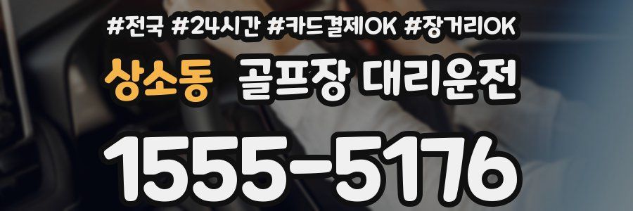 상소동 골프장 대리운전