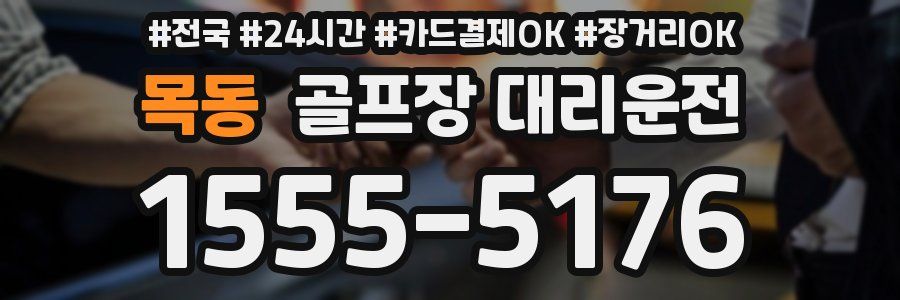 목동 골프장 대리운전