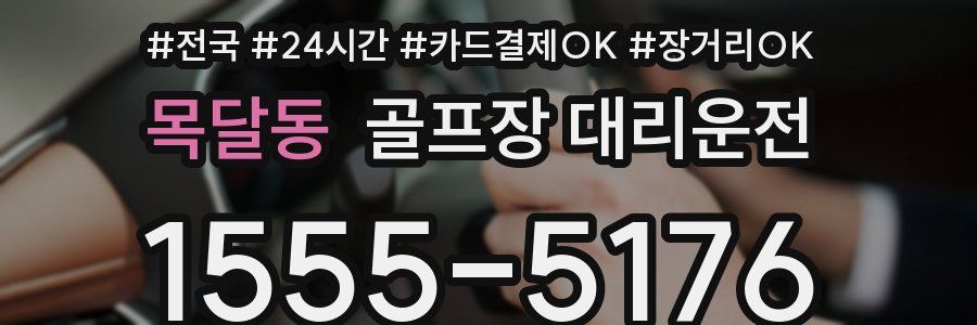 목달동 골프장 대리운전