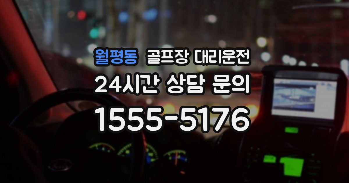 골프장 대리운전 서비스