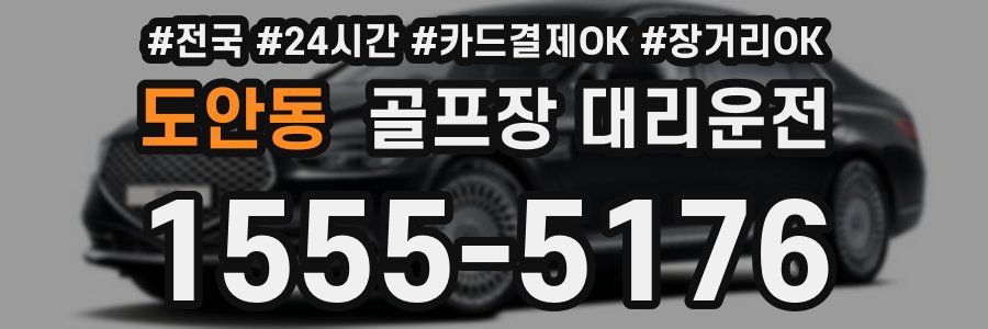 도안동 골프장 대리운전