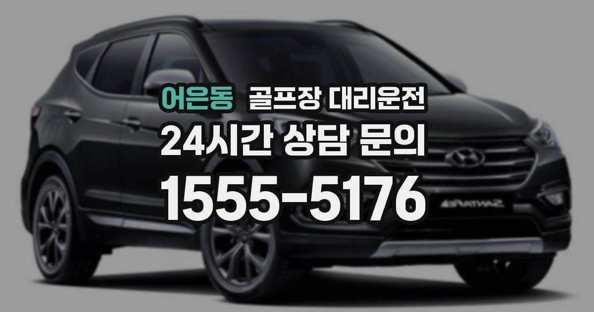 골프장 대리운전 서비스