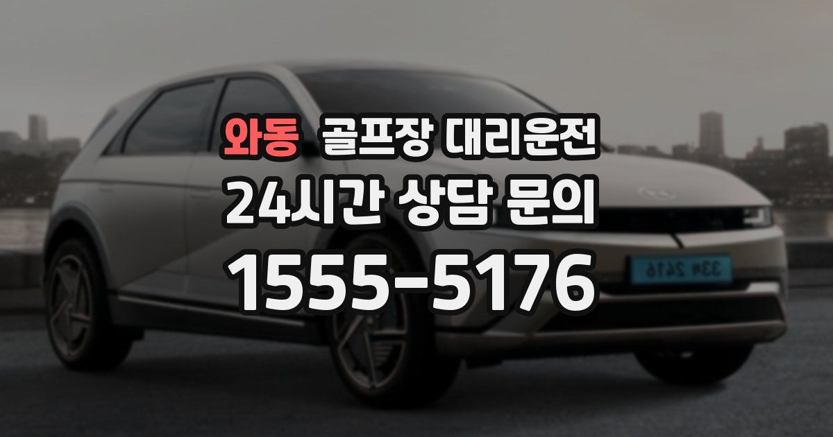 골프장 대리운전 서비스