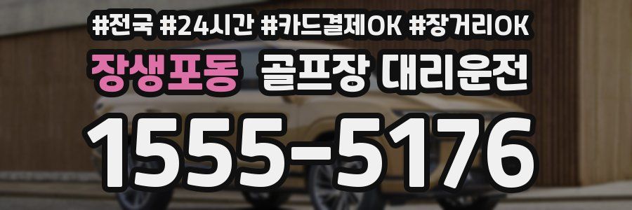 장생포동 골프장 대리운전