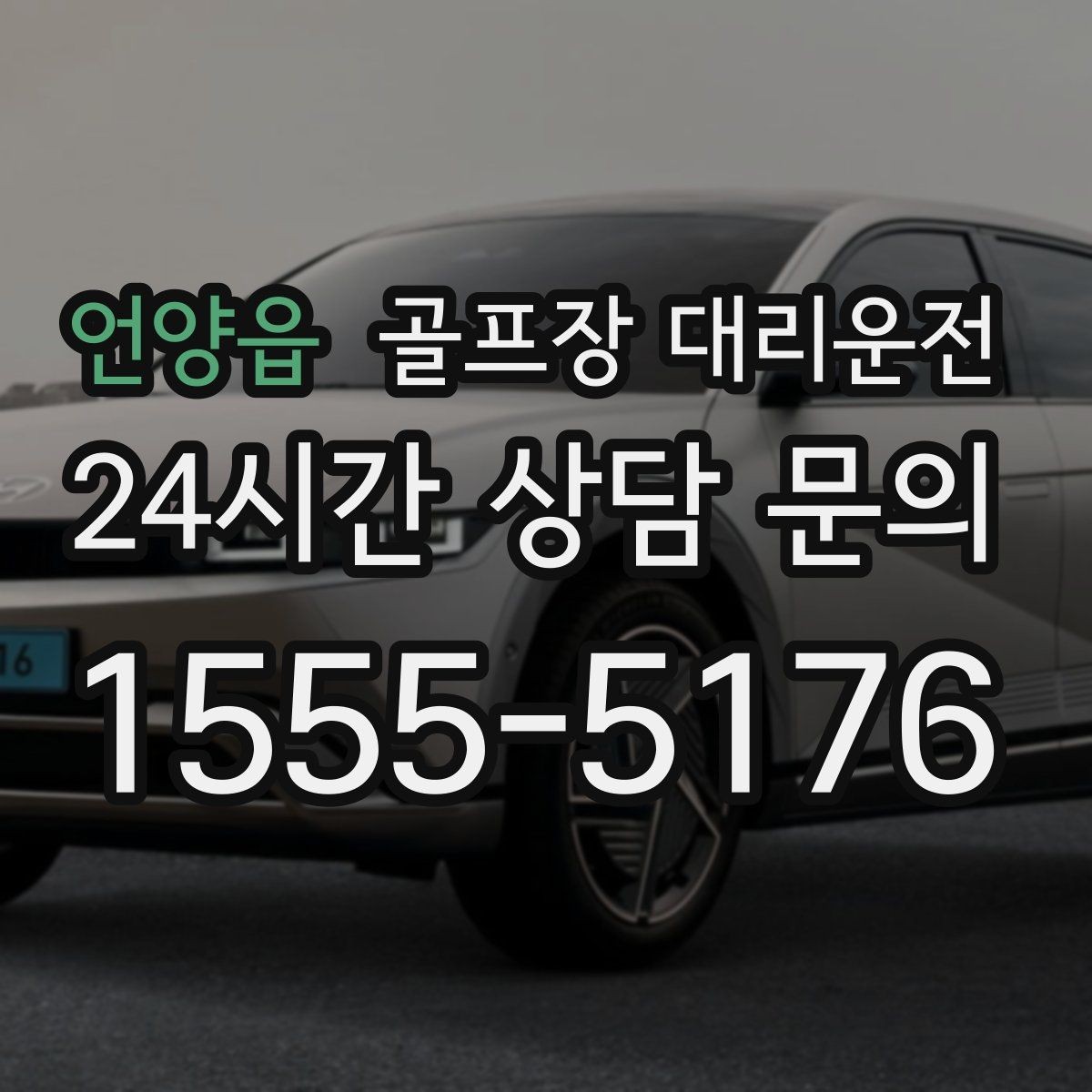 언양읍 골프장 대리운전 연습볼 반납 동선까지 생각한 이동