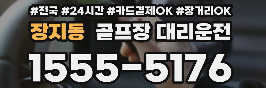 장지동 골프장 대리운전