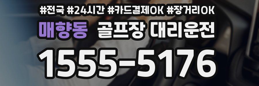 매향동 골프장 대리운전