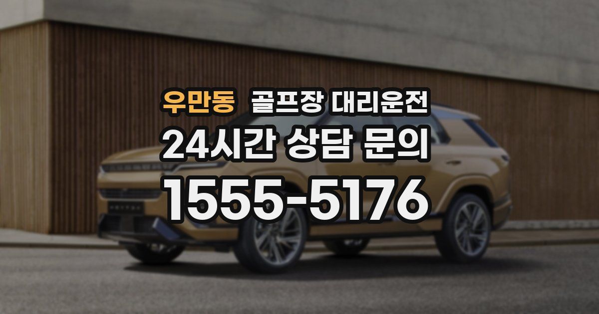 골프장 대리운전 서비스