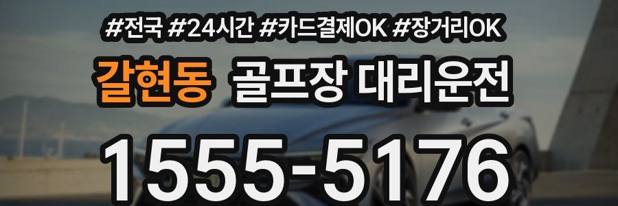 갈현동 골프장 대리운전