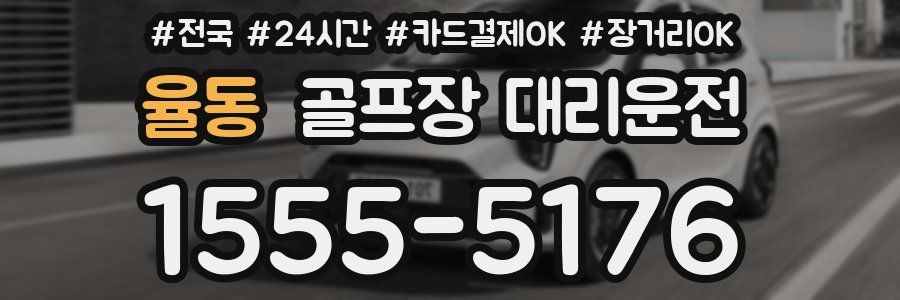 율동 골프장 대리운전