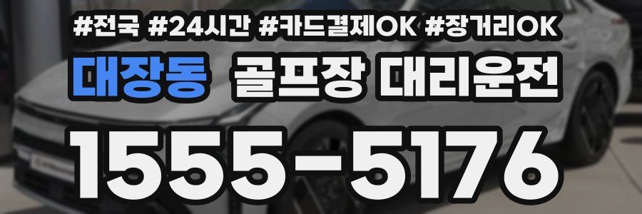 대장동 골프장 대리운전