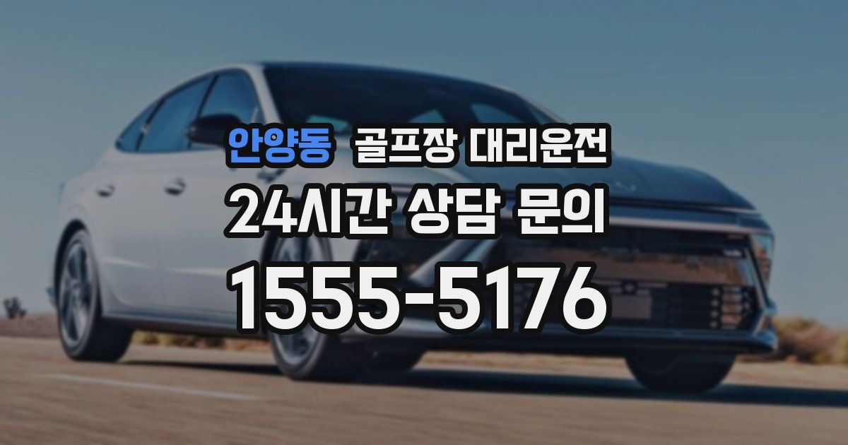 골프장 대리운전 서비스