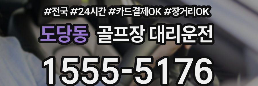 도당동 골프장 대리운전