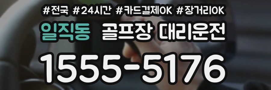일직동 골프장 대리운전